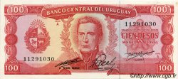 100 Pesos URUGUAY  1967 P.047a SPL