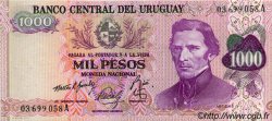 1000 Pesos URUGUAY  1974 P.052 SPL