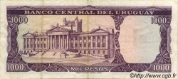 1 Nuevo Pesos sur 1000 Pesos URUGUAY  1975 P.055 TTB+
