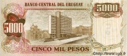 5 Nuevos Pesos sur 5000 Pesos URUGUAY  1975 P.057 pr.NEUF