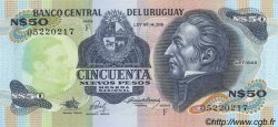 50 Nuevos Pesos URUGUAY  1988 P.061A NEUF