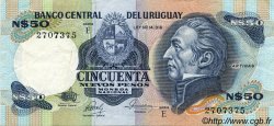 50 Nuevos Pesos URUGUAY  1987 P.061d SUP
