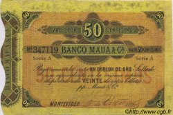 50 Centesimos URUGUAY  1863 PS.262a pr.TTB
