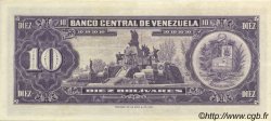10 Bolivares VENEZUELA  1963 P.045a SPL