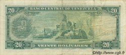 20 Bolivares VENEZUELA  1974 P.046e TTB