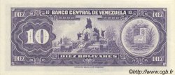 10 Bolivares VENEZUELA  1977 P.051f SPL
