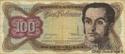 100 Bolivares VENEZUELA  1979 P.055f TB