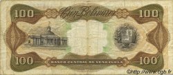 100 Bolivares VENEZUELA  1979 P.055f TB
