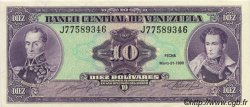 10 Bolivares VENEZUELA  1990 P.061b SUP+