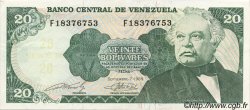 20 Bolivares VENEZUELA  1989 P.063b SUP