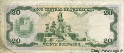 20 Bolivares VENEZUELA  1987 P.064A TTB