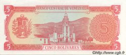 5 Bolivares VENEZUELA  1989 P.070 SUP+