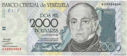 2000 Bolivares VENEZUELA  1998 P.080