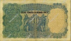 10 Rupees BIRMANIE  1937 P.02b TTB