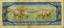 1000 Francs BURUNDI  1976 P.25b TB