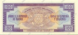 100 Francs BURUNDI  1986 P.29b NEUF