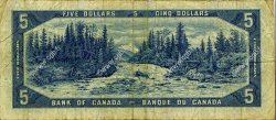 5 Dollars CANADA  1954 P.078 TB