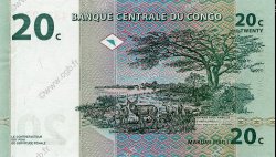 20 Centimes RÉPUBLIQUE DÉMOCRATIQUE DU CONGO  1997 P.083a NEUF