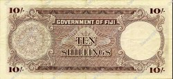 10 Shillings FIDJI  1965 P.052e TTB