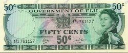 50 Cents FIDJI  1968 P.058a SUP