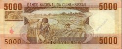 5000 Pesos GUINÉE BISSAU  1984 P.09 TTB+
