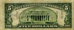 5 Dollars HAWAII  1935 P.38 pr.TTB