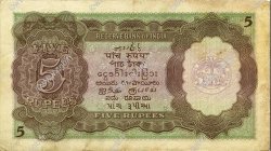 5 Rupees INDE  1937 P.018a TTB