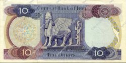 10 Dinars IRAK  1973 P.065 SUP