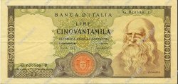 50000 Lire ITALIE  1970 P.099b pr.SUP