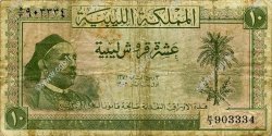 10 Piastres LIBYE  1952 P.13 B