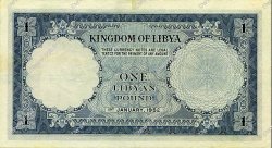 1 Pound LIBYE  1952 P.16 TTB+