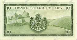 10 Francs LUXEMBOURG  1954 P.48a SPL