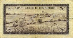 50 Francs LUXEMBOURG  1961 P.51a TB