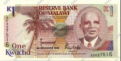 1 Kwacha MALAWI  1990 P.23a pr.NEUF