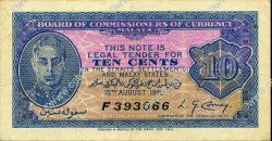 10 Cents MALAYA  1940 P.02 TTB