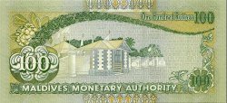 100 Rupees MALDIVE ISLANDS  2000 P.22b UNC-