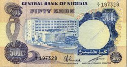 50 Kobo NIGERIA  1973 P.14f SUP