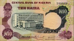 10 Naira NIGERIA  1973 P.17d TTB
