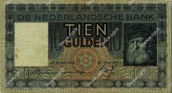 10 Gulden PAYS-BAS  1936 P.049 TTB