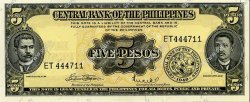 5 Pesos PHILIPPINES  1949 P.135f UNC