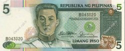 5 Pesos PHILIPPINES  1985 P.168a NEUF