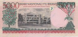 5000 Francs RWANDA  1998 P.28a NEUF