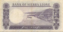 5 Leones SIERRA LEONE  1964 P.03a TTB