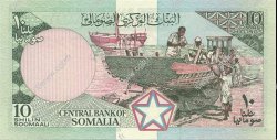 10 Shilin = 10 Shillings SOMALIE  1987 P.32c NEUF