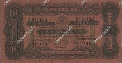 1 Dollar MALAISIE - ÉTABLISSEMENTS DES DÉTROITS  1924 P.01c TTB+