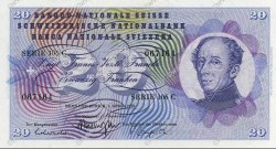 20 Francs SUISSE  1976 P.46w