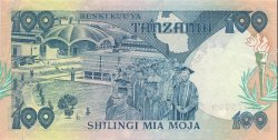 100 Shillings TANZANIE  1985 P.11 SPL