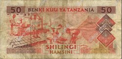 50 Shillings TANZANIE  1993 P.23 pr.TB