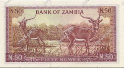 50 Ngwee ZAMBIE  1968 P.04a pr.NEUF