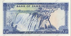 10 Kwacha ZAMBIE  1969 P.12c NEUF